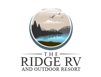 The Ridge RV and Outdoor Resort  logo design by THOR_
