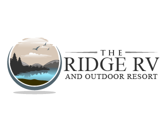 The Ridge RV and Outdoor Resort  logo design by THOR_