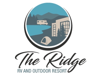The Ridge RV and Outdoor Resort  logo design by PMG