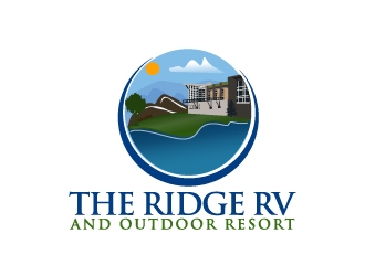 The Ridge RV and Outdoor Resort  logo design by art-design