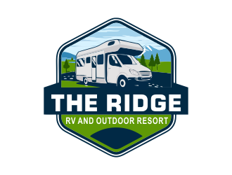 The Ridge RV and Outdoor Resort  logo design by logy_d