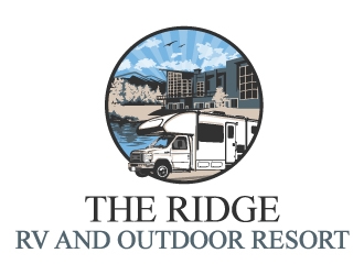 The Ridge RV and Outdoor Resort  logo design by aRBy