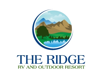 The Ridge RV and Outdoor Resort  logo design by jaize