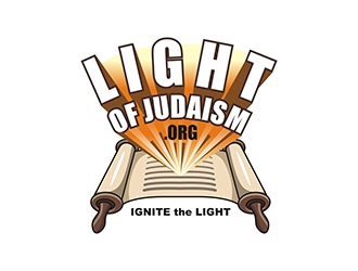Light of Judaism.org logo design by gitzart