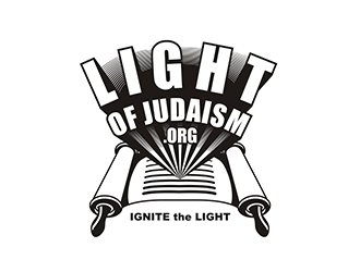 Light of Judaism.org logo design by gitzart