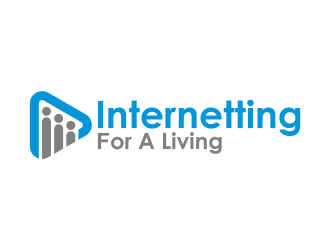 Internetting For A Living logo design by maseru