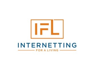 Internetting For A Living logo design by Franky.