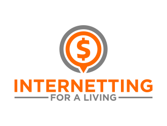 Internetting For A Living logo design by maseru