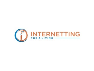 Internetting For A Living logo design by bricton