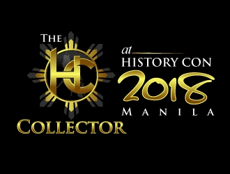 The HC Collector at HISTORY CON 2018   Manila logo design by aRBy