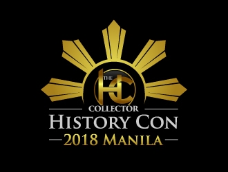 The HC Collector at HISTORY CON 2018   Manila logo design by labo