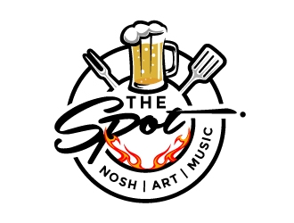 The Spot  logo design by aRBy