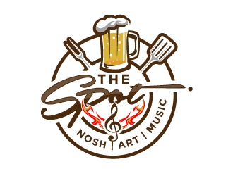 The Spot  logo design by aRBy