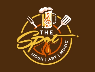 The Spot  logo design by aRBy