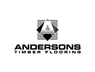 Andersons Timber Flooring logo design by denfransko