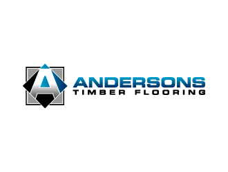 Andersons Timber Flooring logo design by denfransko