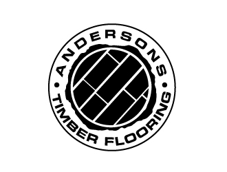 Andersons Timber Flooring logo design by ElonStark