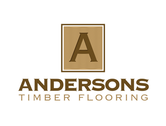 Andersons Timber Flooring logo design by kunejo