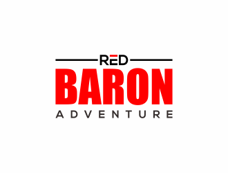 Red Baron Adventure logo design by ubai popi