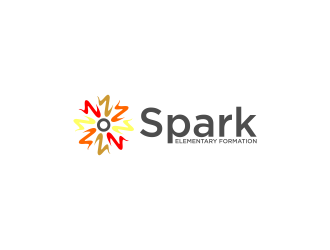 Spark Elementary Formation logo design by sitizen