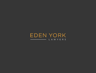 Eden York Lawyers logo design by ndaru