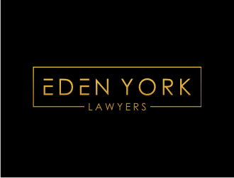 Eden York Lawyers logo design by asyqh