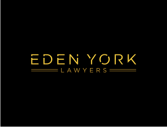 Eden York Lawyers logo design by asyqh
