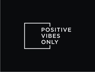 Positive Vibes Only logo design by Franky.