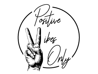 Positive Vibes Only logo design by Roco_FM