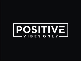 Positive Vibes Only logo design by agil