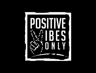 Positive Vibes Only logo design by imagine