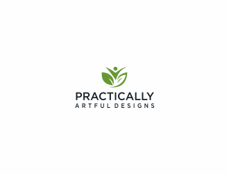Practically Artful Designs logo design by menanagan