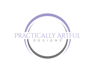 Practically Artful Designs logo design by oke2angconcept