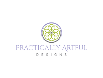Practically Artful Designs logo design by oke2angconcept