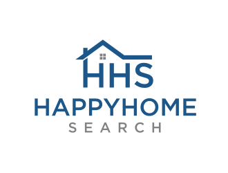HappyHomeSearch logo design by aflah
