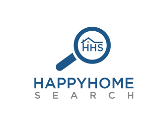 HappyHomeSearch logo design by aflah