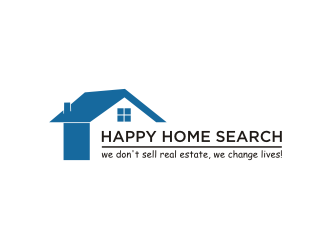 HappyHomeSearch logo design by Adundas