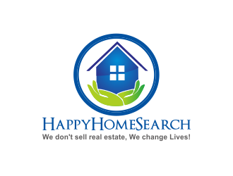HappyHomeSearch logo design by Greenlight