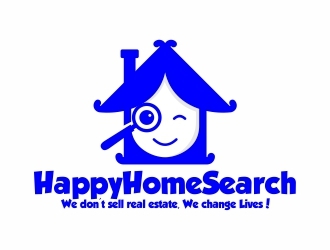 HappyHomeSearch logo design by Eko_Kurniawan