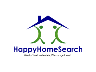 HappyHomeSearch logo design by Greenlight