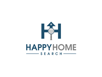 HappyHomeSearch logo design by Landung