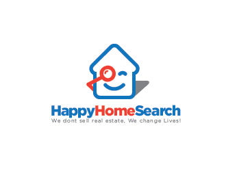 HappyHomeSearch logo design by fajarriza12