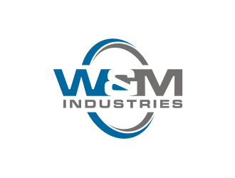 W&M Industries logo design by rief