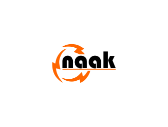naak logo design by giphone