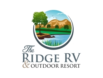 The Ridge RV and Outdoor Resort  logo design by amar_mboiss