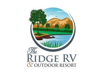 The Ridge RV and Outdoor Resort  logo design by amar_mboiss