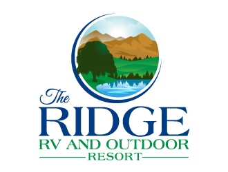 The Ridge RV and Outdoor Resort  logo design by jaize