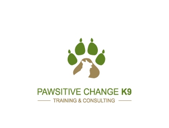 Pawsitive Change K9 Training & Consulting logo design by samuraiXcreations