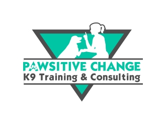 Pawsitive Change K9 Training & Consulting logo design by MarkindDesign