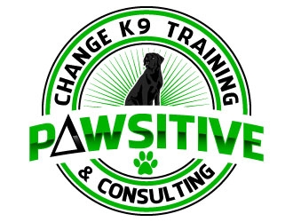 Pawsitive Change K9 Training & Consulting logo design by daywalker